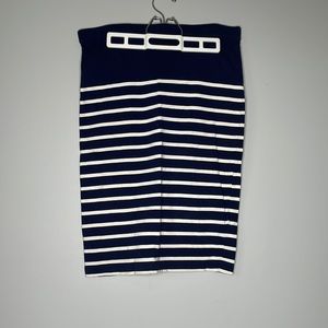 Gap Striped Midi Skirt